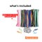 Incraftables 600 pcs Pipe Cleaners Craft Set with 20 Colors Chenille Stems w/Googly Eyes. Colorful & Assorted Pipecleaners for DIY Arts. Best Bulk Long Pipe Cleaner for Kids & Adults (12 inch)